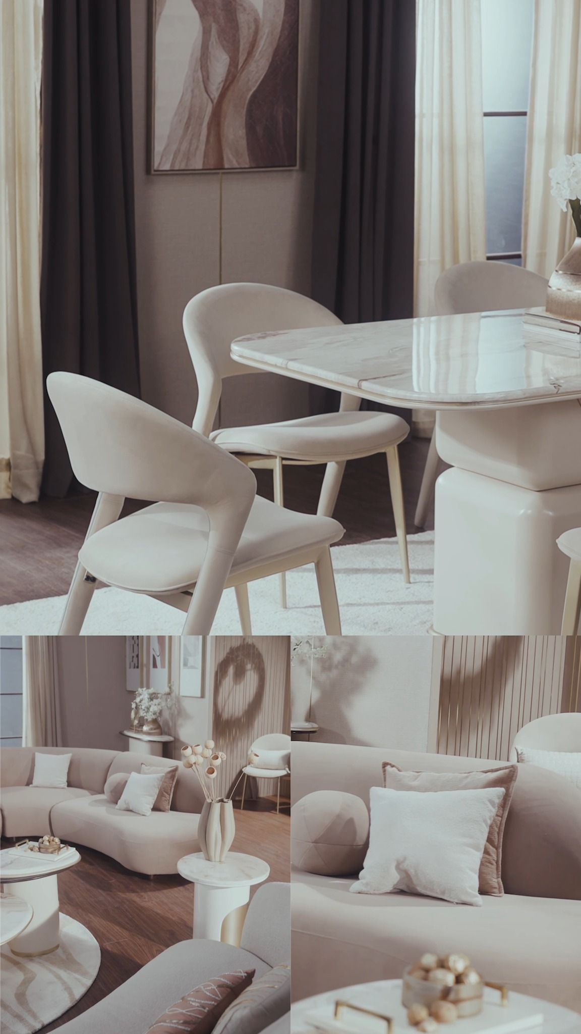 Meet Monalisa where every shade of brown brings warmth, comfort, and a little bit of magic to your home Homecentre Home...