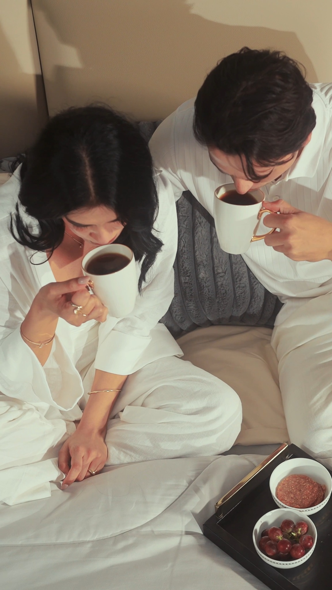 Love week essentials breakfast in bed and a little extra comfort