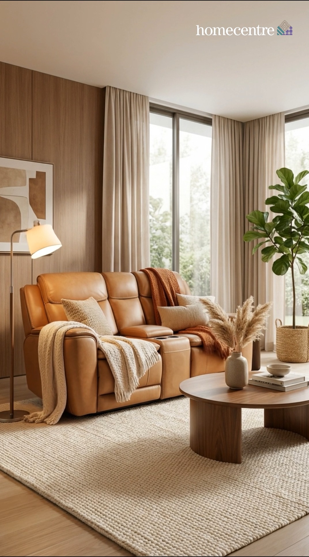 Lean back into comfort, made for every mood The Postdam 2 Seater Electric Recliner, designed for your everyday unwind