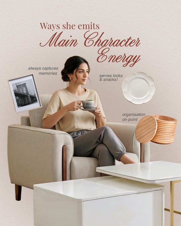 What ways do the women in your life embody main character energy Drop your answer in the comments Homecentre Homecentre...