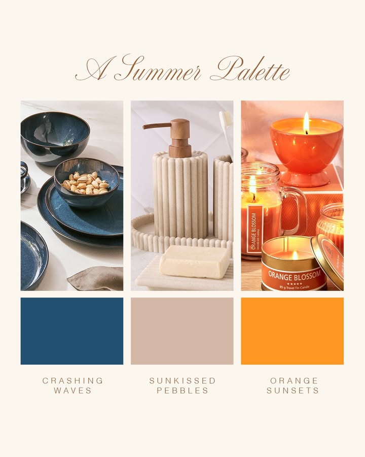 Summer, poured into these picks. Homecentre HomecentreIndia SummerPalette Colour