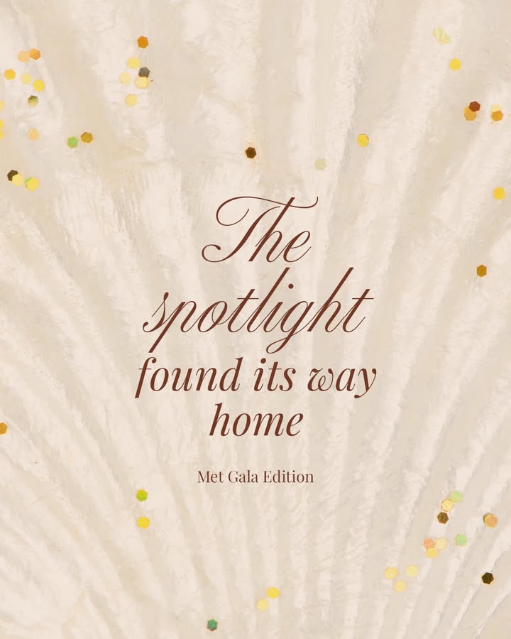 Adding our little sparkle to the Met Gala. Homecentre, Homecentre India, Met Gala 