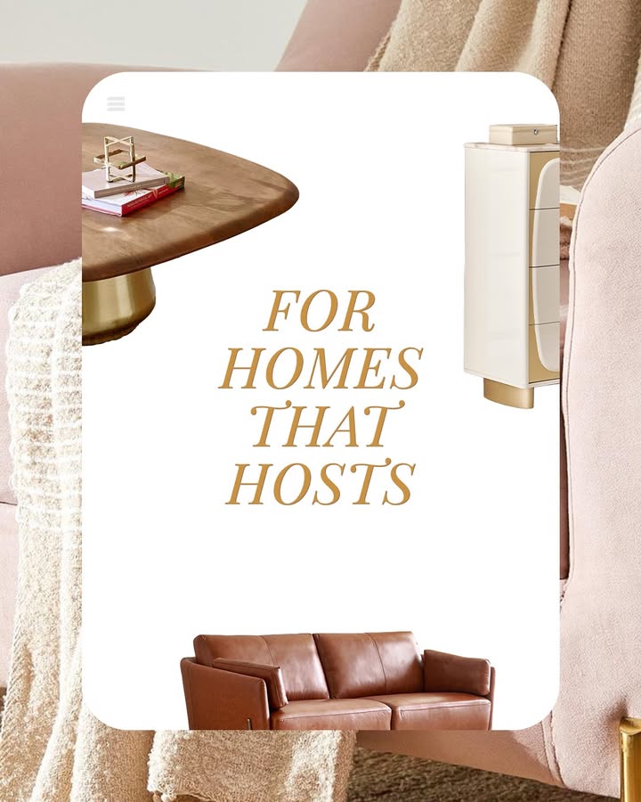 Designed for hosting, styled for compliments Because the best homes are made to welcome more moments in