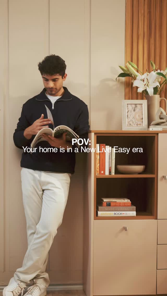 For homes that look styled without trying too hard. Welcome to the Live Easy era
