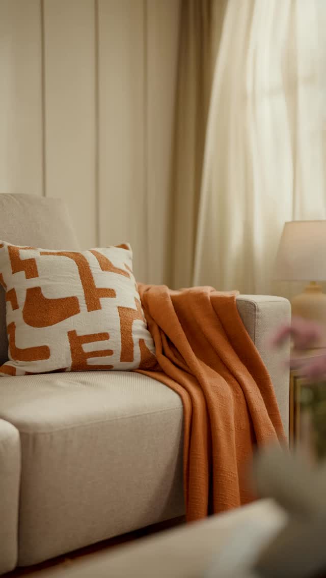 Layered with light, texture, and the everyday comfort made to Live Easy
