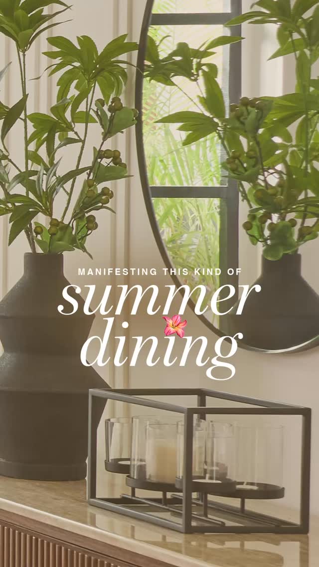 A resort like summer dining is all to manifest this season