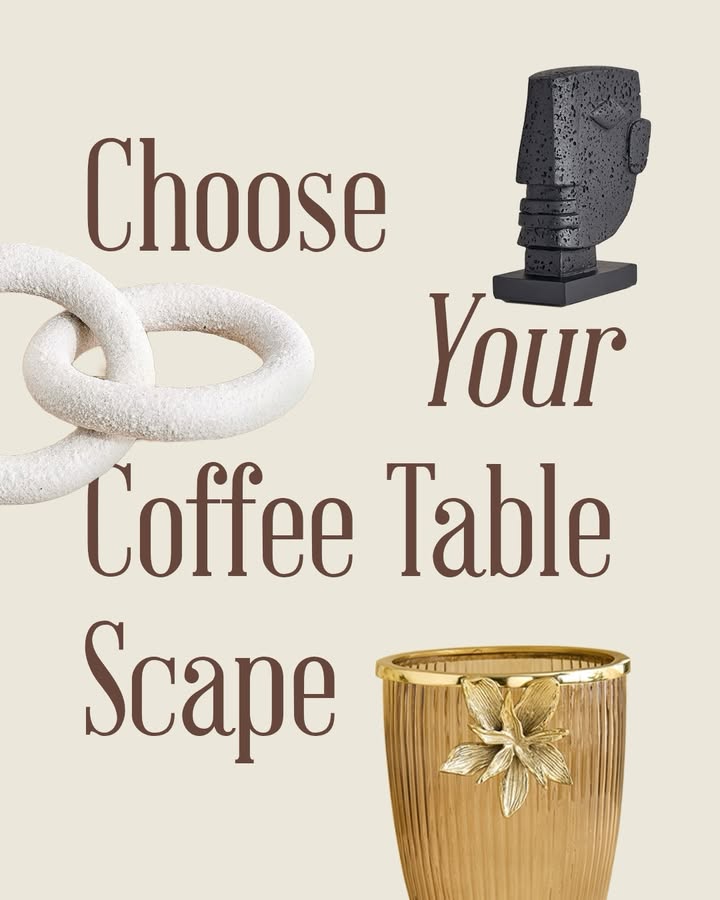 What does your coffee table scape look like Homecentre, Homecentre India, Coffee Table, Home Decor 