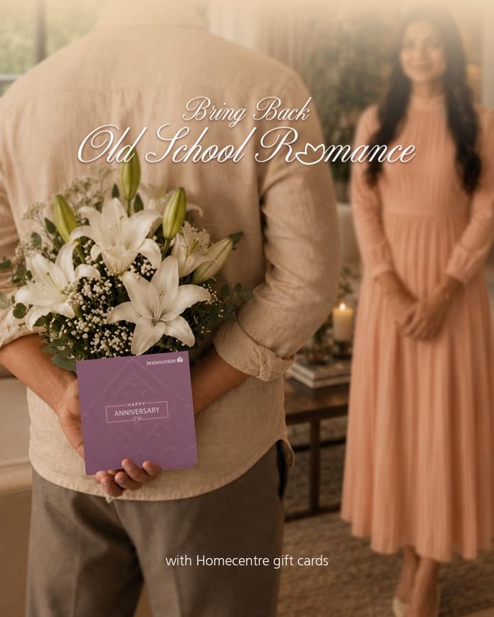 Give your loved one the gift of choice with our anniversary gift cards. Homecentre, Homecentre India, Gifting, Decor 