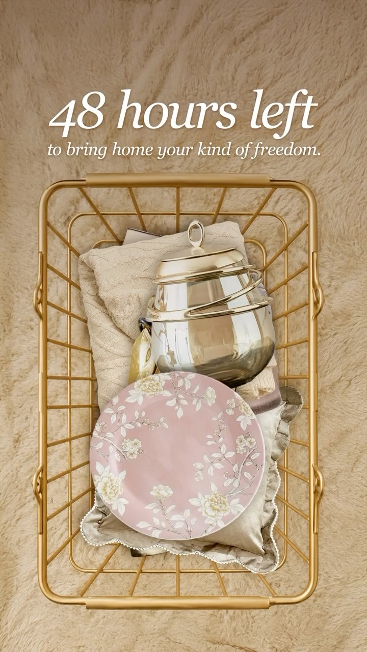 Theres still time to bring home more of what makes your space feel like you. Dont miss the Big Freedom Sale at Homecentre