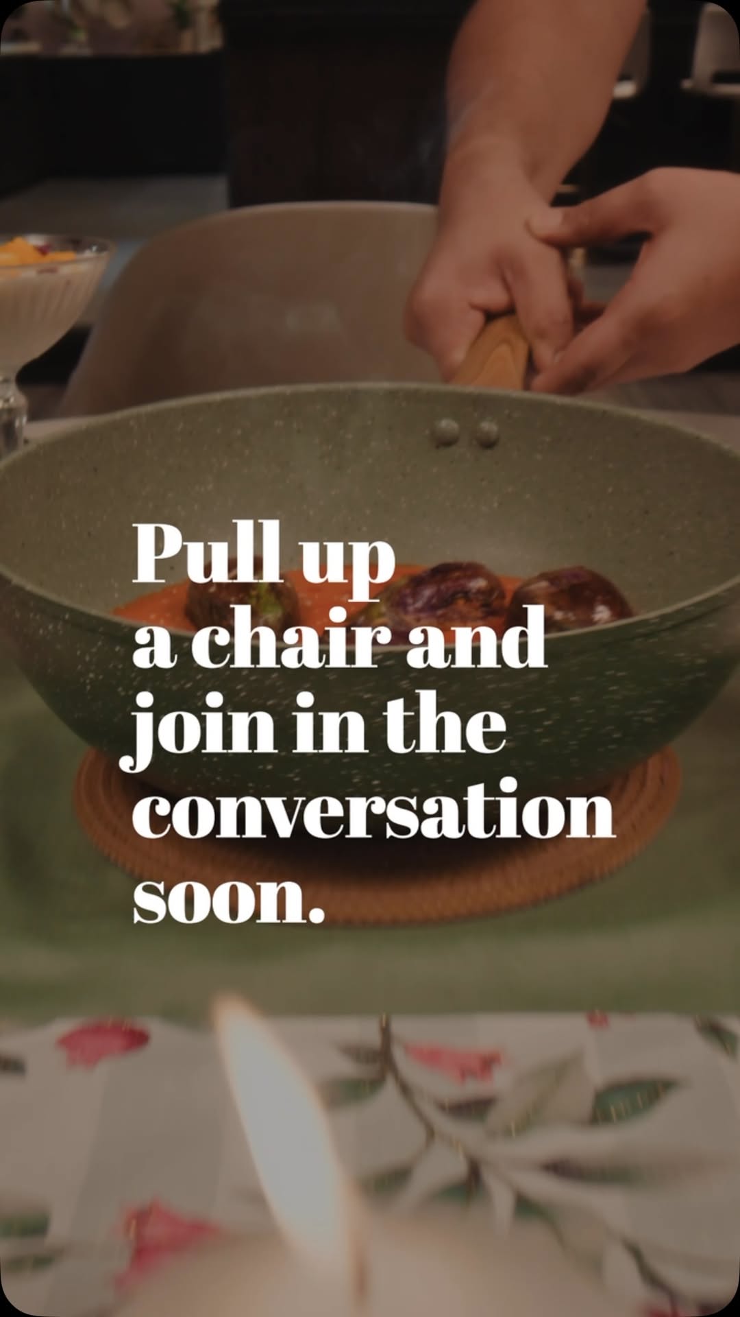 Good food has a way of bringing people together. And when the kitchen gets social, the conversations get even better