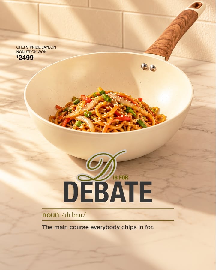 Every family has a debate at the dining table. The good news Everyone still leaves well fed