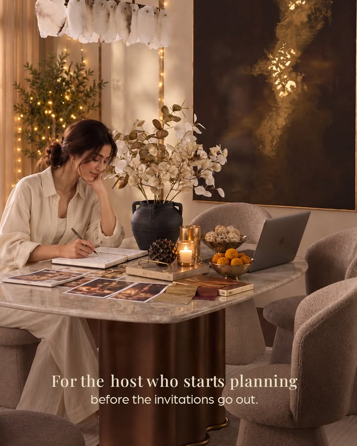 Every host has their own way of celebrating. Some cook, some decorate, some set the table beautifully, some do it all