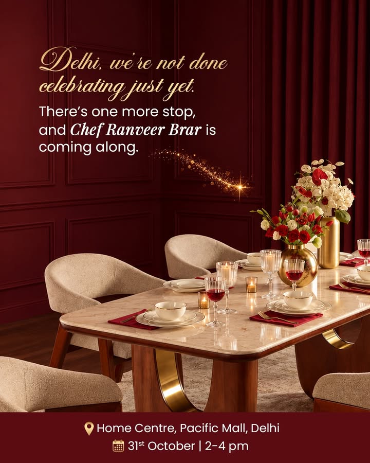 Delhi, were bringing the celebrations to one more stop