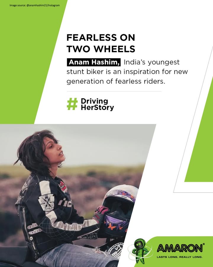 From conquering the Himalayas to dominating stunt arenas, Anam proves the road belongs to those who dare