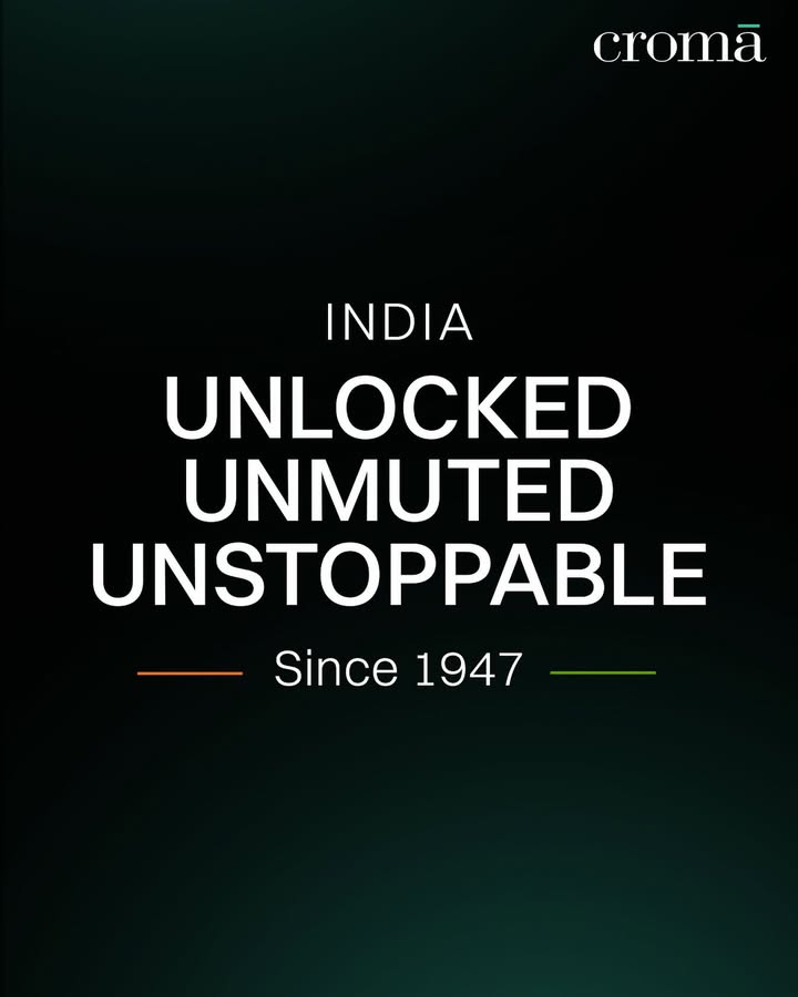 Celebrating the spirit that never shuts down, of a nation that always powers on. IndependenceDay Croma freedom, independence, topical Celebrating the spirit that never shuts down, of a nation that always powers on