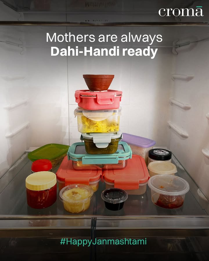 May all your fridges be full of Makhan to welcome him this Janmashtami HappyJanmashtami Croma relatable, topical, moment, applainces,appliances gadgets, for your page May all your fridges be full of Makhan to welcome him this Janmashtami HappyJanmashtami Croma relatable, topical, m...