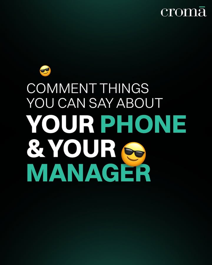 Dont let your manager see this Croma, gadgets, funny, fyp, trending, meme 