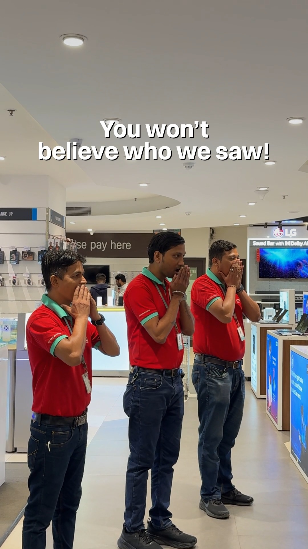 And now they are reading the caption too trend, favourite customer, gadgets, electronics 