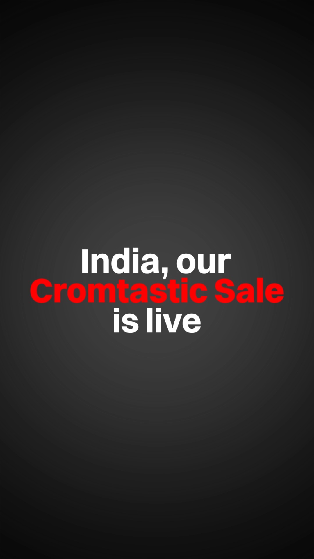 India got a reason to upgrade and its absolutely Cromtastic Enjoy up to 20,000 cashback , up to 10 exchange bonus and...