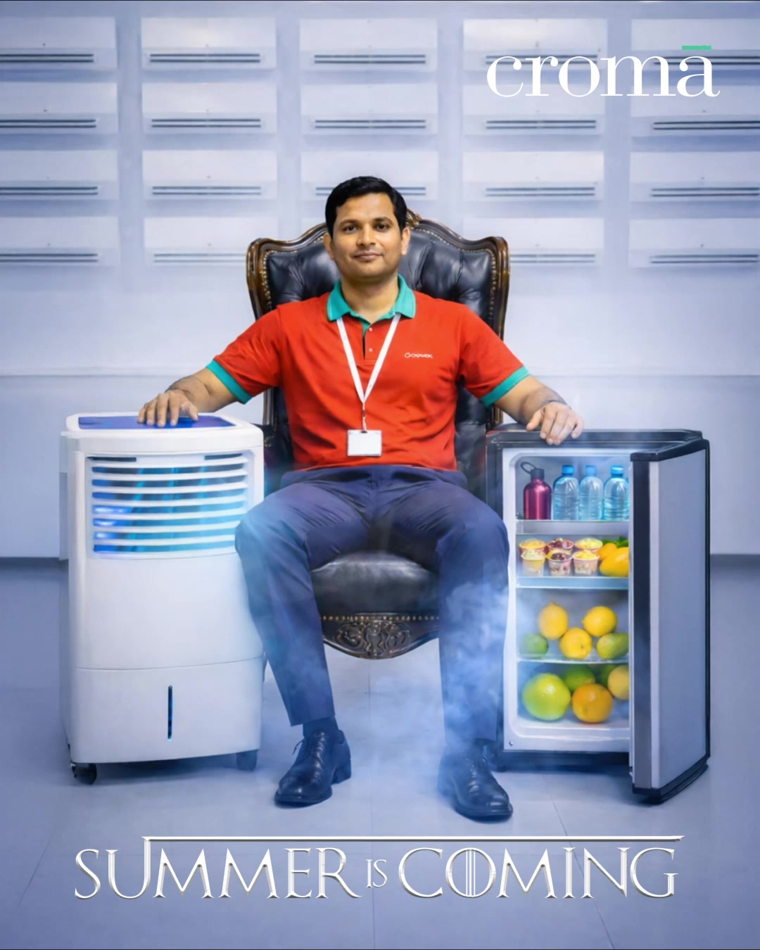 Summer jald hi hamla karega. Are you prepared Croma Summer Sale is here