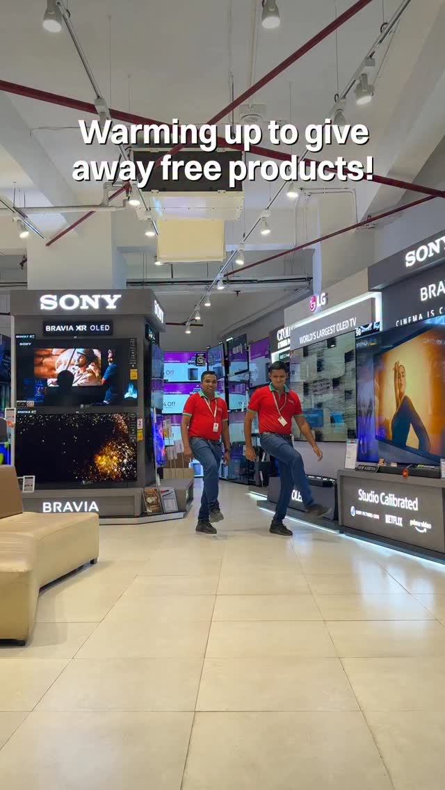 Zoro shoro se taiyyari ho rahi hai Kya aap taiyyar ho Get a FREE TV, Mini Refrigerator or Cooler on the purchase of an AC ...