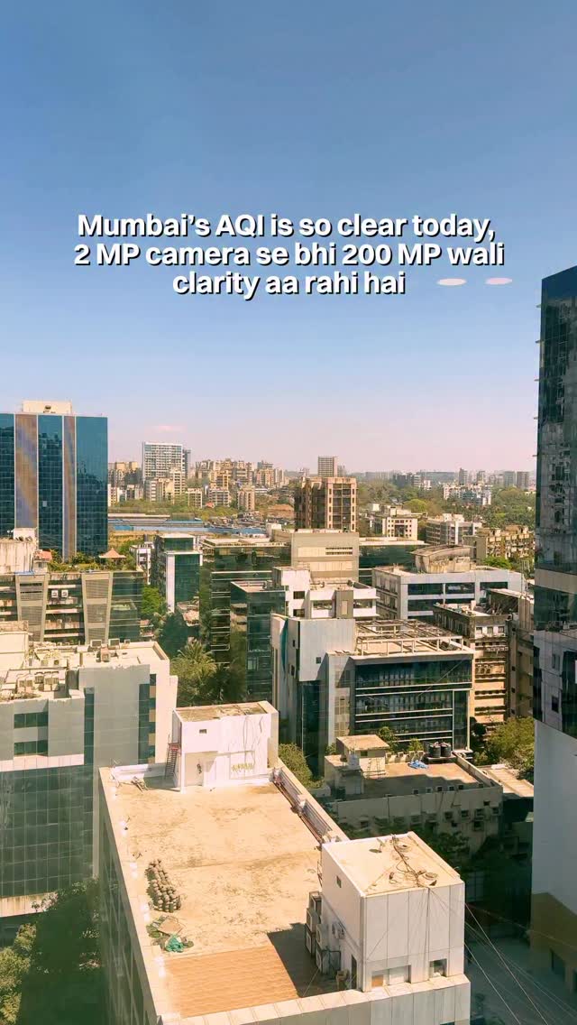 Lagta hai poore Mumbai mein kisi ne air purifier laga diya hai AQI, Mumbai AQI trending, gadgets, electronics 