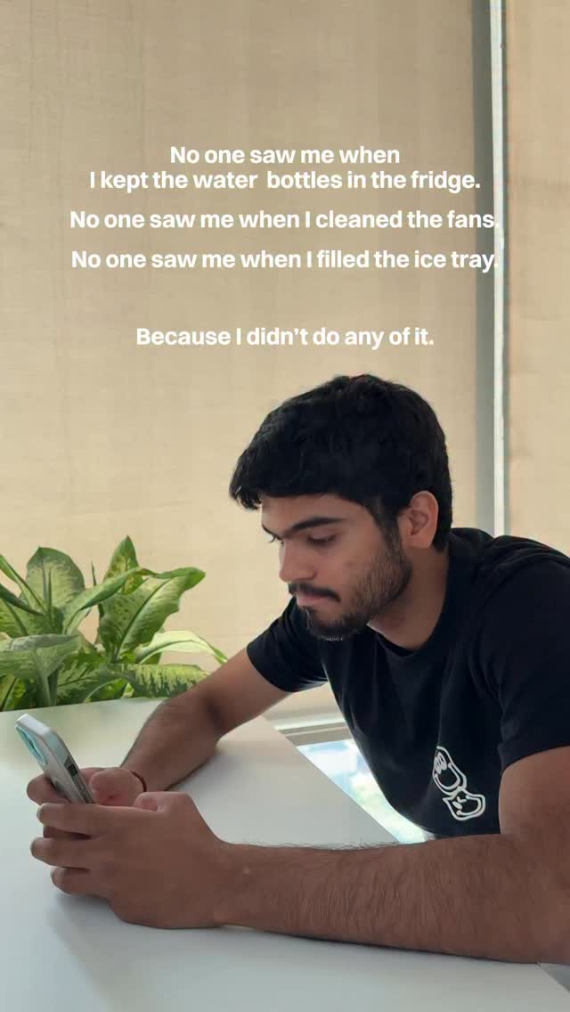 Mehnat ke fal ke liye mehnat karna chhod diya hai 