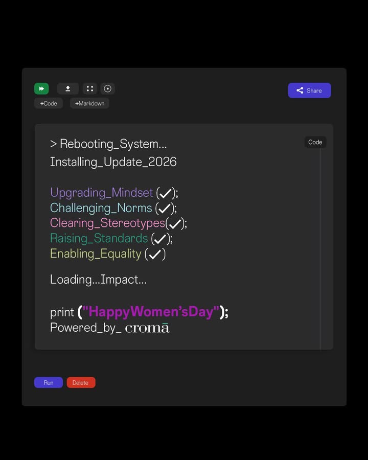 She s been updating the world since forever Happy Womens Day Women s Day 2026, Women s Day, Croma, Gadgets, Electroni...