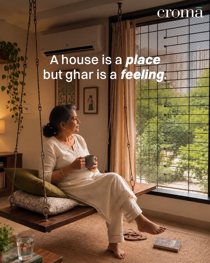 A house has everything you need. A ghar has everything that makes it yours