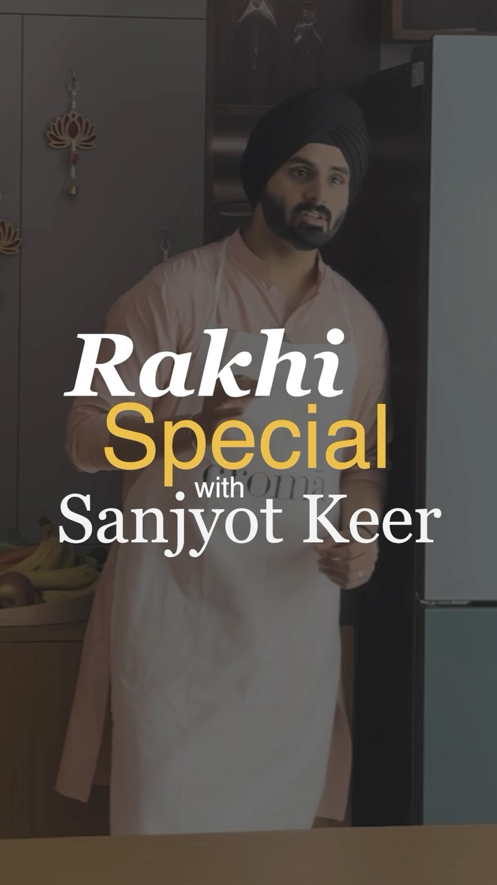 Chef Sanjyot is putting a delicious spin on the sibling question If you had to describe your sibling as a dish, w...