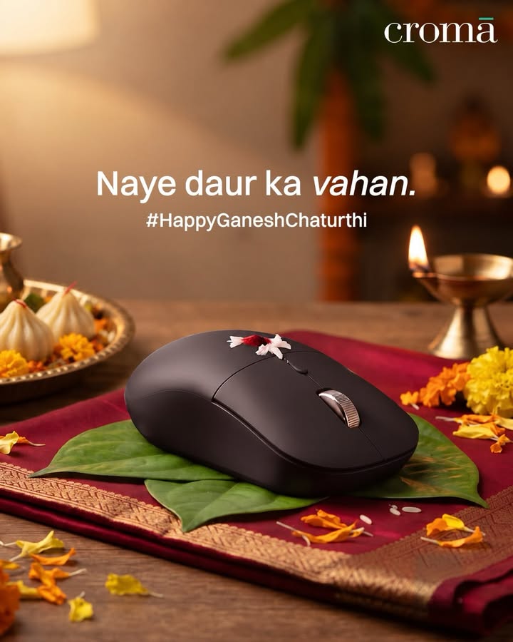 Chhota sa saathi, bada saath. May Bappa bless everyone with wisdom, clarity and success