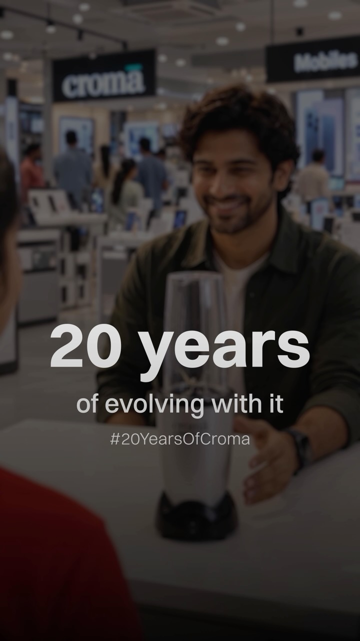 Weve been there for the little things, the big moments, and everything in between. 20 years of Croma