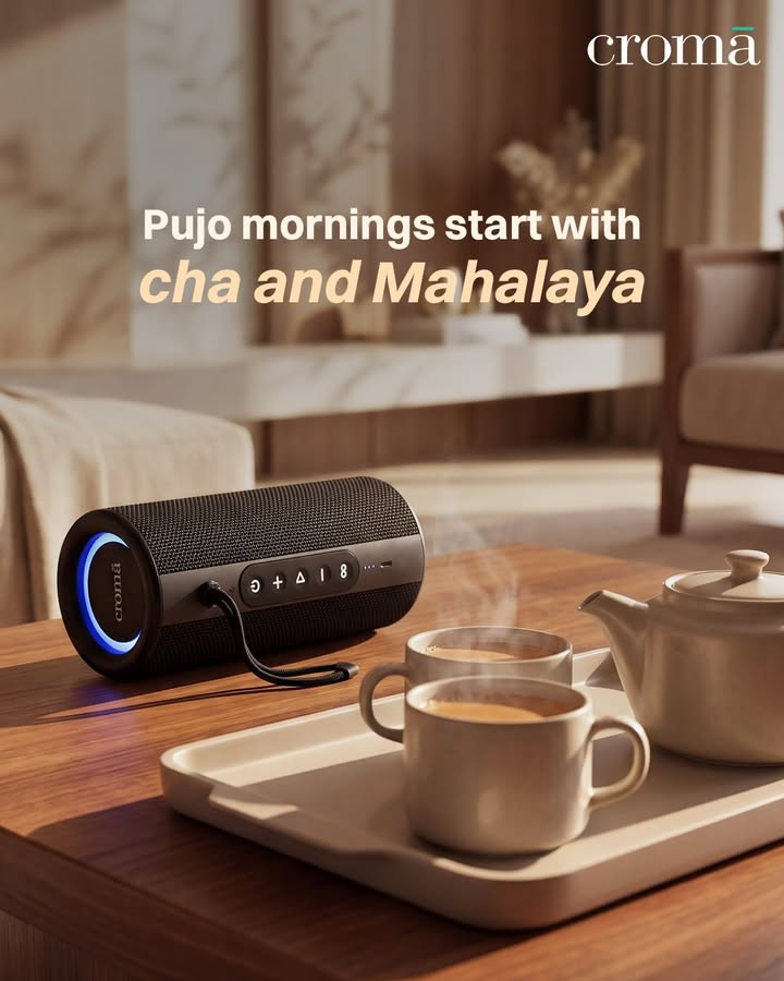 What our days look like during the maas season Croma, Festive Season, Croma Navratri, Croma Electronics 
