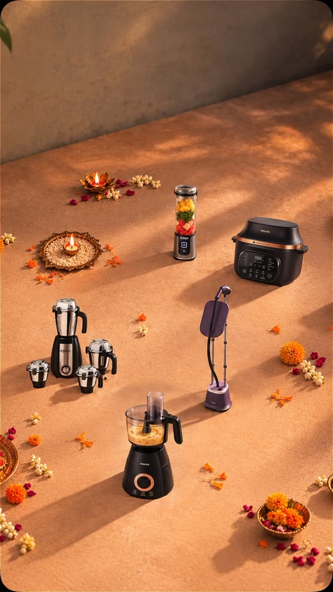 Festive hosting, kitchen prep and last minute touch ups Make room for more celebration with less effort with Croma ...