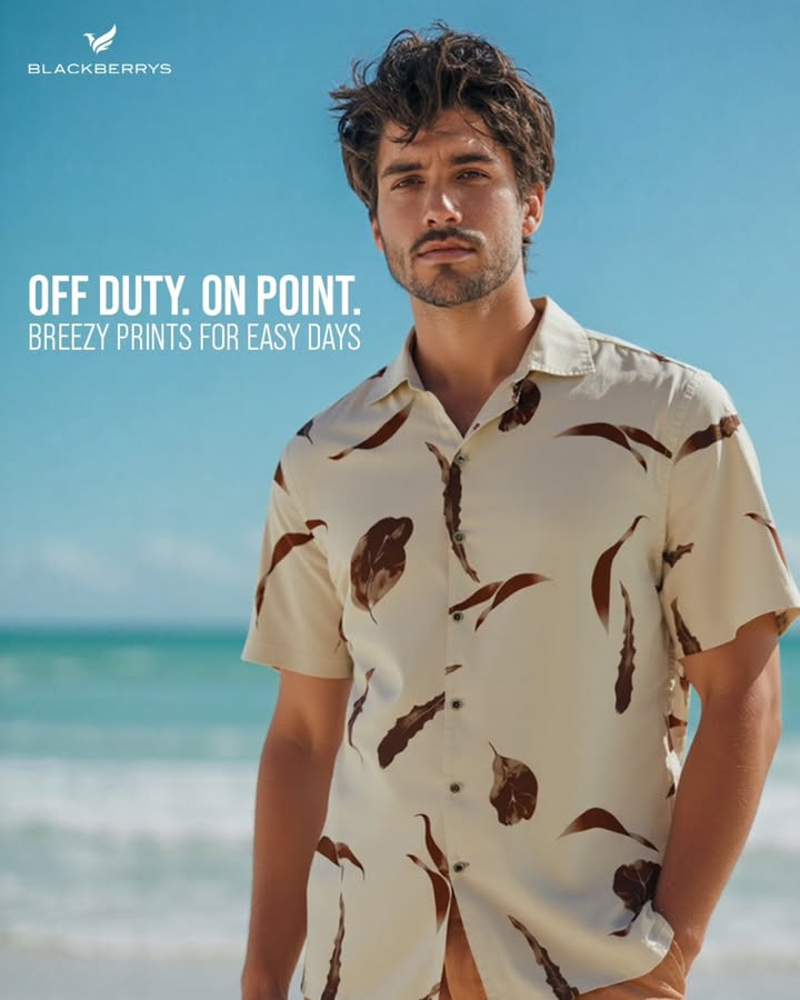 Be you, in our not so you sual casual shirts offering ultimate comfort. Visit blackberrys.com or your nearest store