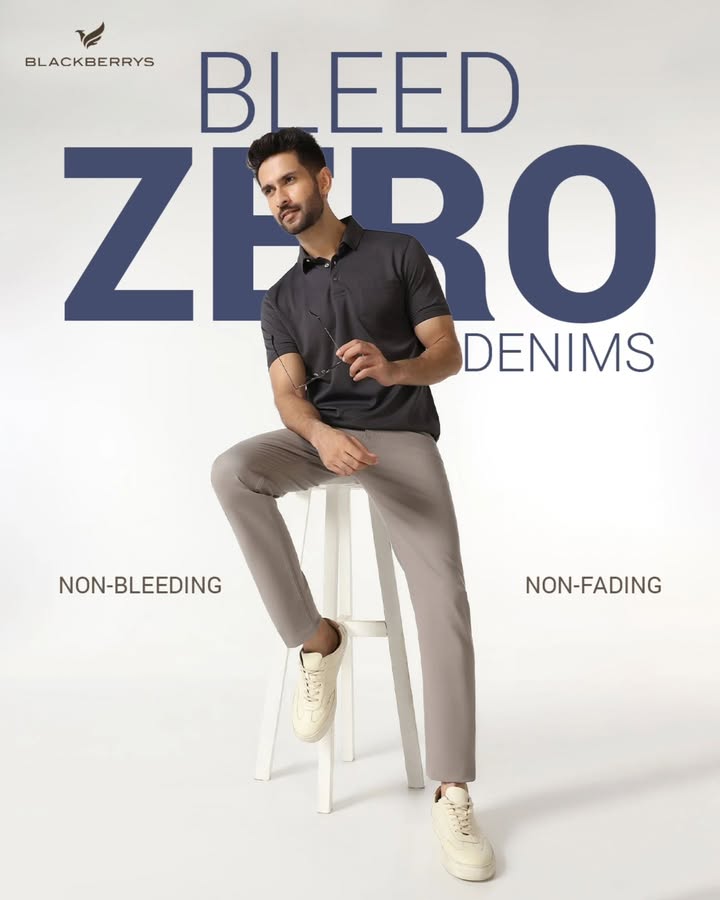 Jeans that are built to fit, not to fade. Visit blackberrys.com or your nearest store