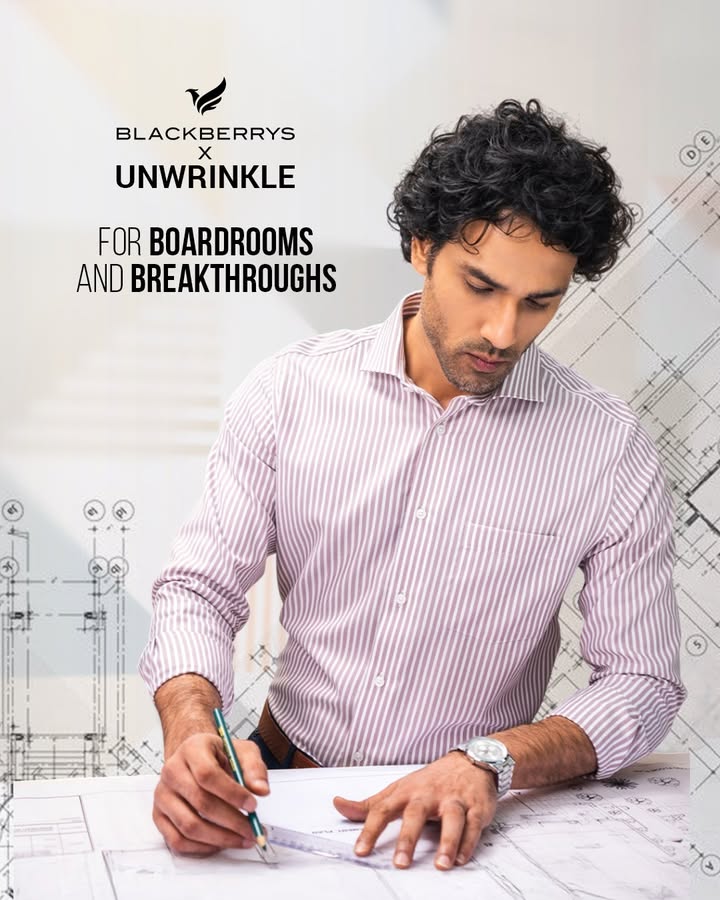 UnWrinkle Shirts by Blackberrys. Durable Press DP Rating 3