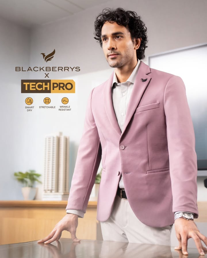 TechPro by Blackberrys Smart Dry. Stretchable. Wrinkle Resistant. Precision crafted to carry you through AM to PM