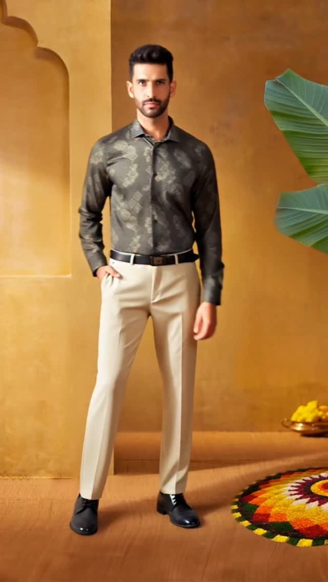 Onams here Picked your festive shirt yet Celebrate every visit, feast gathering in Blackberrys Festive Shirts crafted...