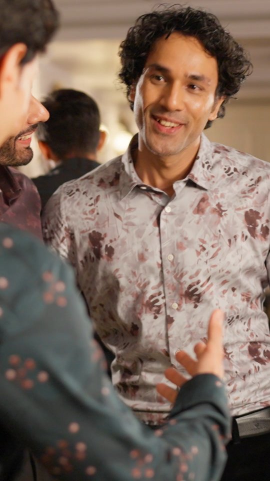 Ready to dive headfirst into the festive spirit Our celebration ready shirts blend bold prints with cloud touch fabrics, b...