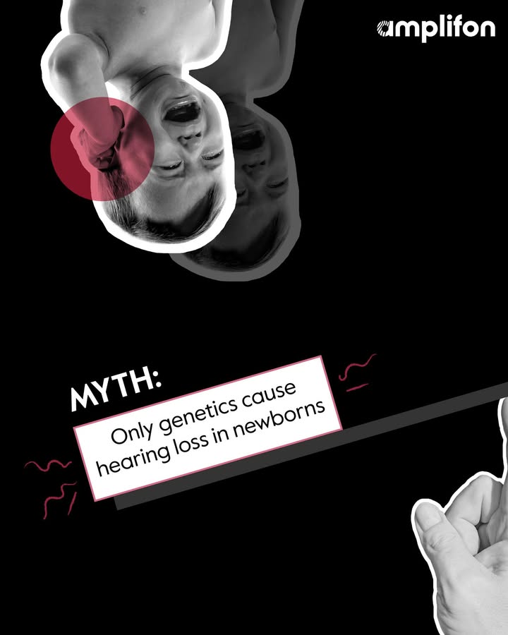 It s just genetics, right Not always. Hearing loss in newborns isnt always inherited. It can be triggered by infections, birth complications, or even medications during or after delivery. Dont wait for signs It s just genetics, right Not always. Hearing loss in newborns isnt always inherited