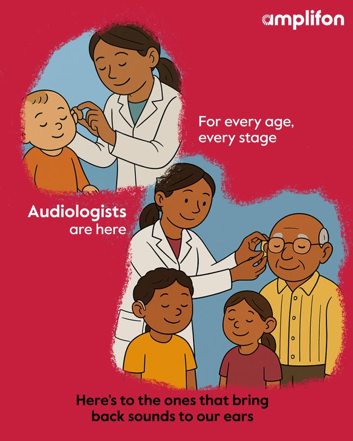 Audiologists help us reconnect with the sounds that shape our lives. Today, we thank the experts who listen so we can hear