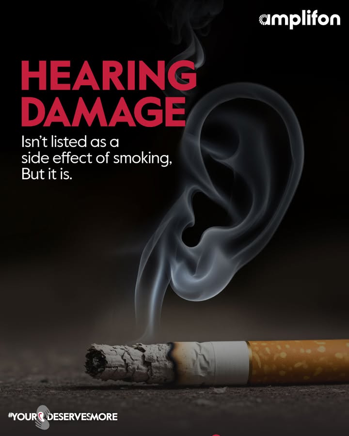 Smoking decreases the oxygen your ears need. And slowly, your hearing fades. Studies have shown that time and again exposure to cigarette smoke whether directly, secondhand, or even in utero can have a big impact on a person s hearing health Smoking decreases the oxygen your ears need. And slowly, your hearing fades