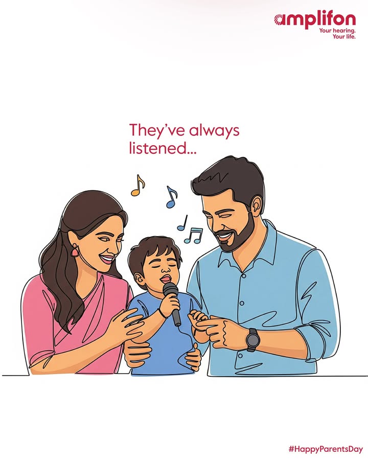 Parents have always given attentive support. This Parents Day, focus on their well being. If youve noticed changes in their hearing, like asking you to repeat, turning up the volume, or withdrawing from conversations, its vital to act now Parents have always given attentive support. This Parents Day, focus on their well being