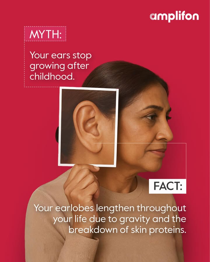 Did you know your ears dont stop changing as you age While the cartilage structure of the outer ear completes most of its ...