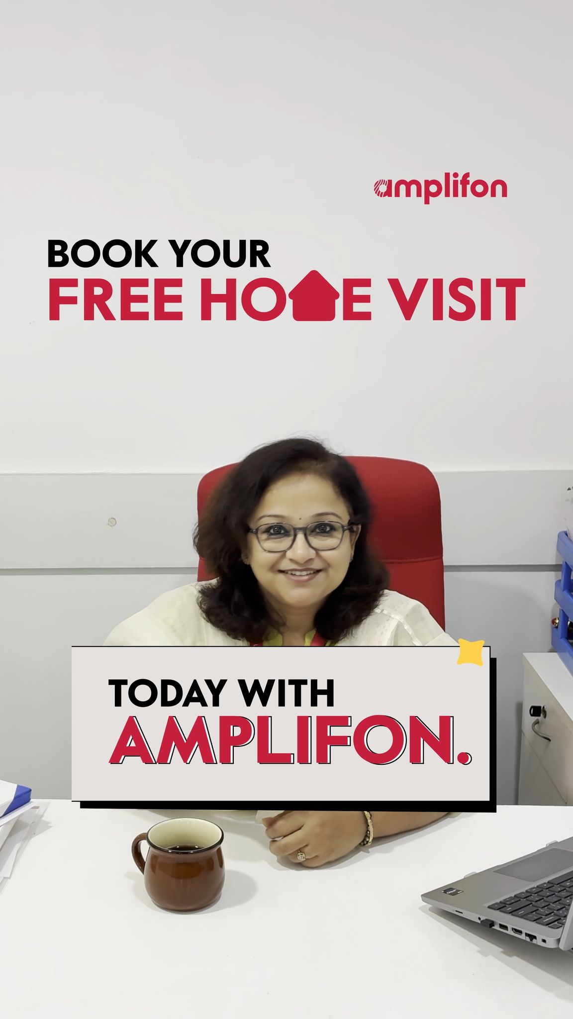 Amplifon offers Free home visits for hearing care