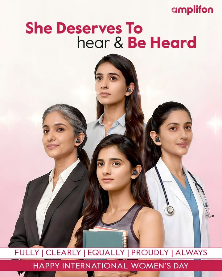 To hear every moment. To share every voice. To live every story. Heres to women who deserve it all