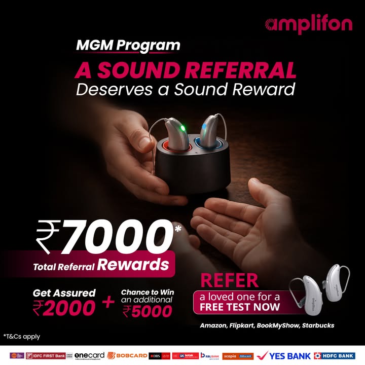 Share the gift of clear sound with a trusted referral and unlock rewards that sound as good as they feel by participating in...