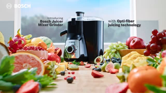 Meet your new health partner The Bosch Juicer Mixer Grinder is built to power your wellness routine from morning green...