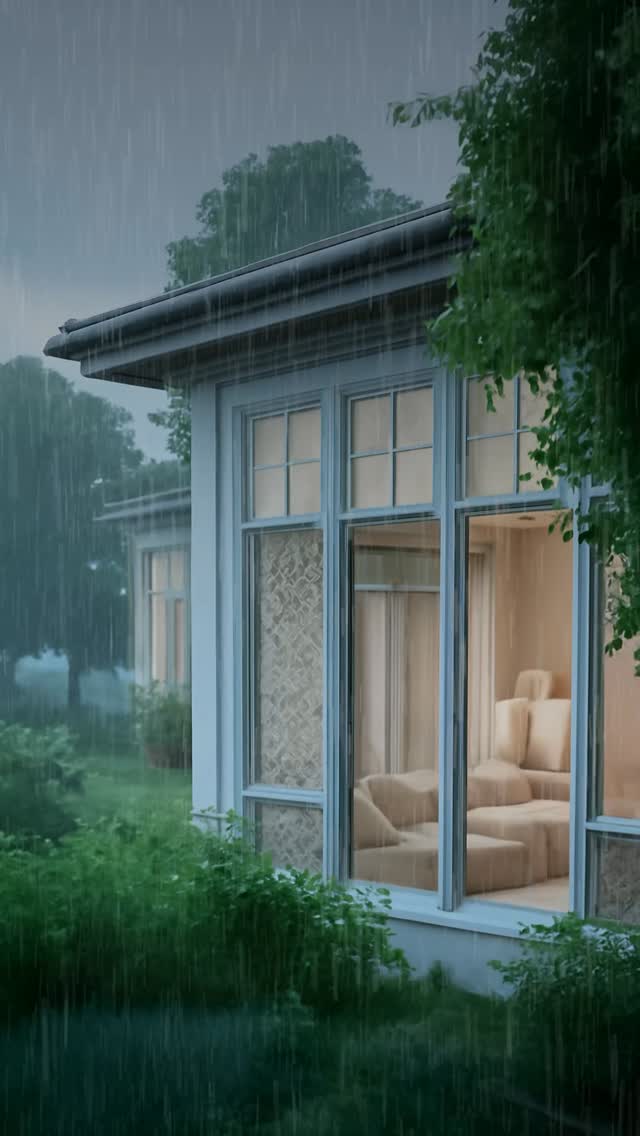 When it rains outside, brew some coffee inside